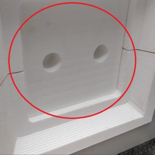 Dental Sintering Furnace - Door Block