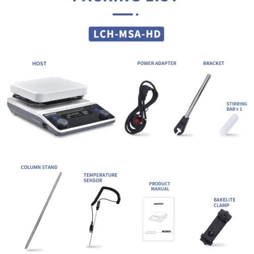 Packing List of Magnetic Stirrer