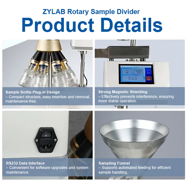 ZYLAB Rotary Sample Divider