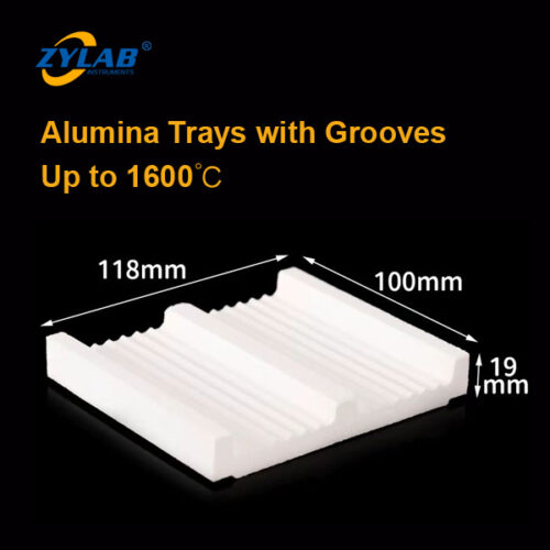 Alumina Trays with Grooves – High-Temperature Ceramic Trays