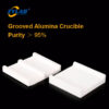Grooved Alumina Crucible with High-Temperature Resistance