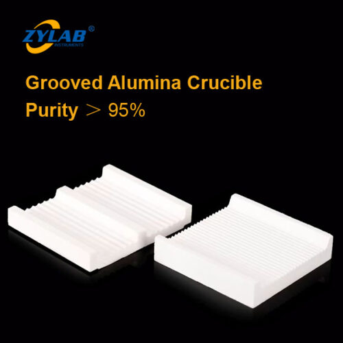 Grooved Alumina Crucible with High-Temperature Resistance