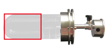 Vacuum Quartz Reaction Chamber