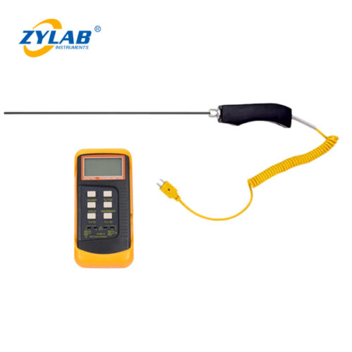 Handheld K-Type Armored Thermocouple and Digital Thermometer