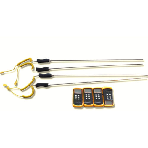 K-Type Armored Thermocouple and Digital Thermometer