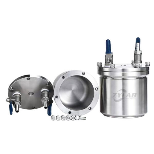 Laboratory Stainless Steel Vacuum Planetary Milling Jar for Nanopowder