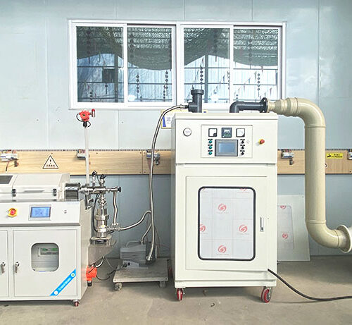 PECVD Furnace and Exhaust Gas Purification System Example