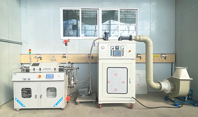 PECVD Furnace and Exhaust Gas Purification System Example