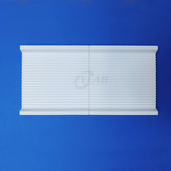 Custom Ceramic Settle Plate with Grooves