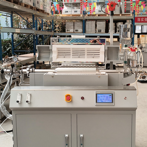 Custom Rotary Hydrogen Furnace for Metal Oxide Powder Research