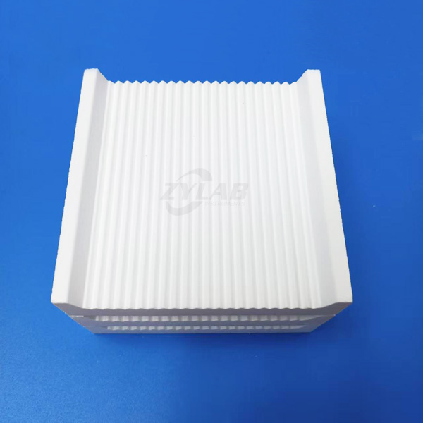 ZYLAB Ceramic Settle Plate with Grooves