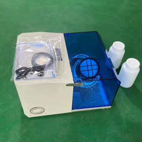 Laboratory 3D Powder Shaker Mixer with Dry Powder Canister