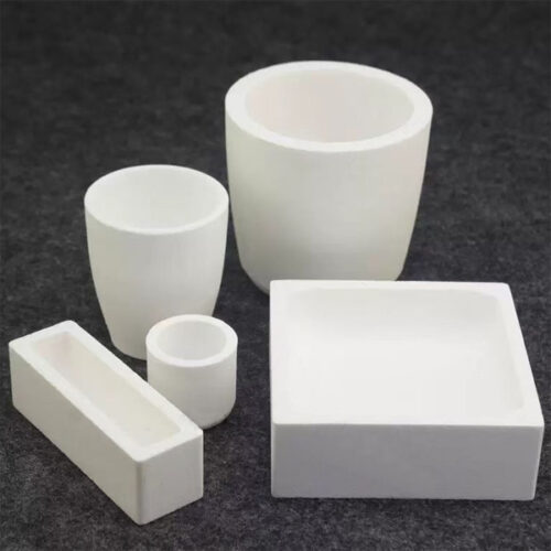 Fused Silica Quartz Ceramic Crucible