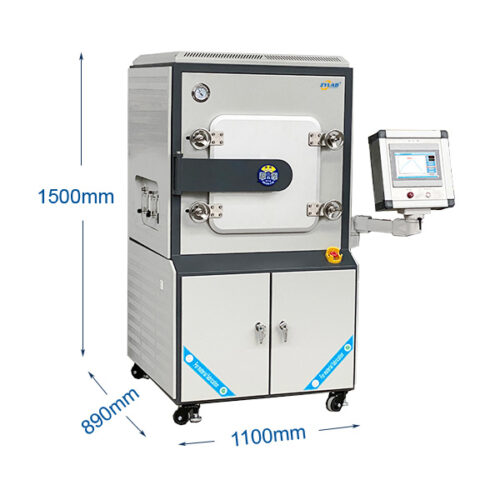 27L Vacuum Atmosphere Muffle Furnace Dimension Diagram