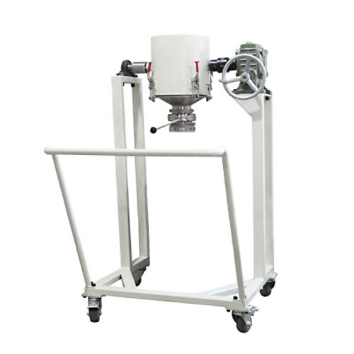 Pilot-Scale Planetary Ball Mill Discharging Trolley