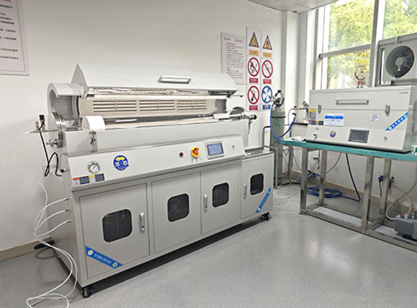 Large-Diameter Three-Zone Tube Furnace Catalyst Preparation Solution