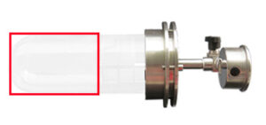 Quartz Chamber of Mini Vacuum Atmosphere Furnace