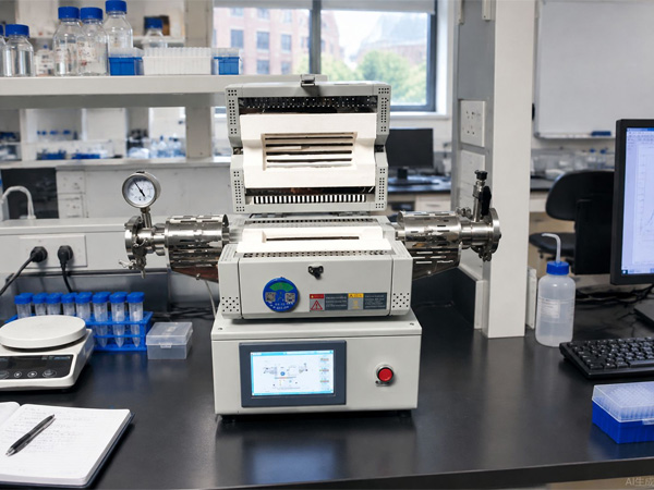 1200°C Mini Tube Furnace for Metal Heat Treatment Research