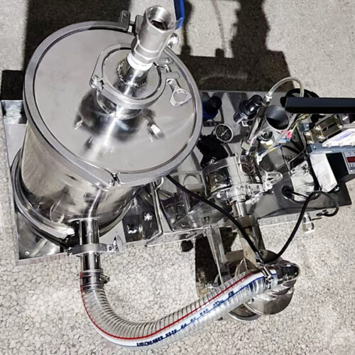 Lab Scale Jet Mill with Off-Gas Filter