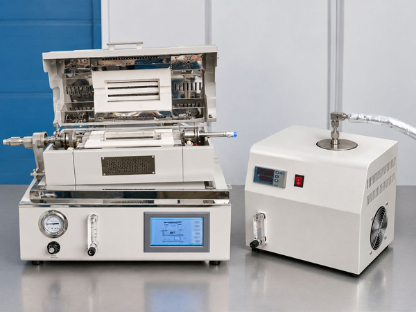 Laboratory Rotary Rocking Tube Furnace for Low-Carbon Construction Materials Research