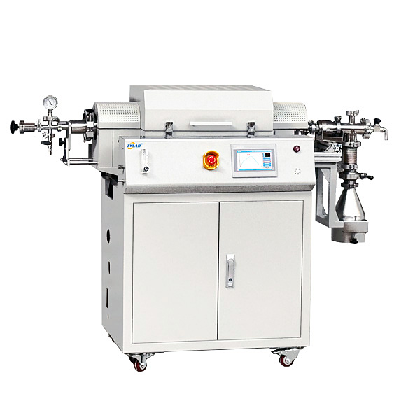 Laboratory Rotary Tilting Tube Furnace with Automatic Material Collection System Laboratory Rotary Tilting Tube Furnace with Automatic Material Collection System