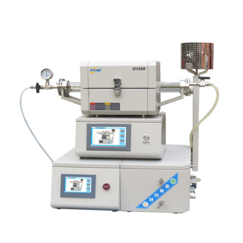 Small Horizontal Tube Furnace for Hydrogen Loss Testing of Iron Powder