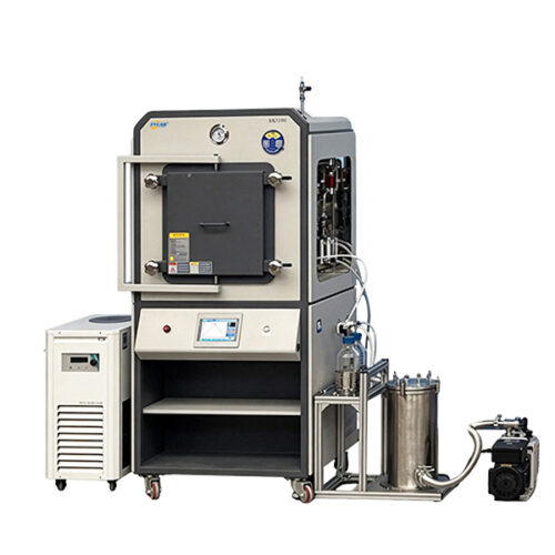 1700°C Laboratory Vacuum Debinding Furnace with Condensate Trap